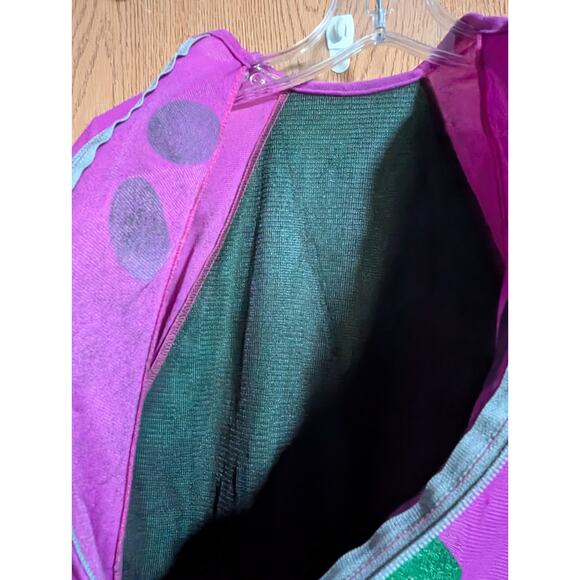 VTG Kids Unisex 1992 BARNEY THE PURPLE DINOSAUR Halloween Costumes 3-4 YEARS - Picture 6 of 7